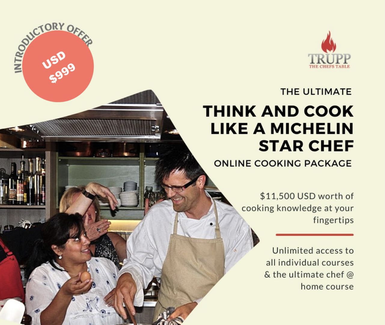 Trupp- The Chefs Table Cooking Experience
